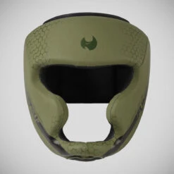 Olive Green/Black Fumetsu Alpha Pro Head Guard