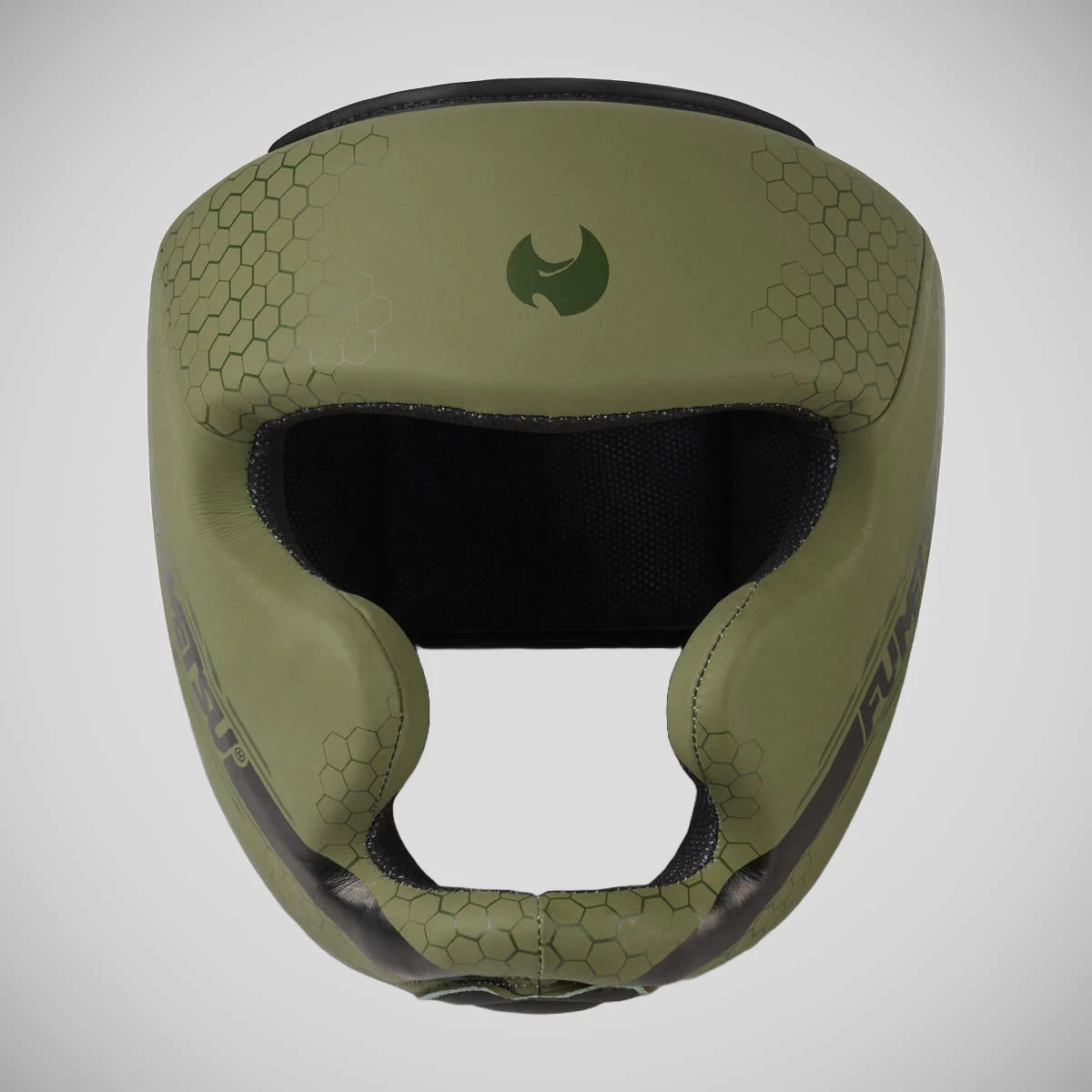 Olive Green/Black Fumetsu Alpha Pro Head Guard