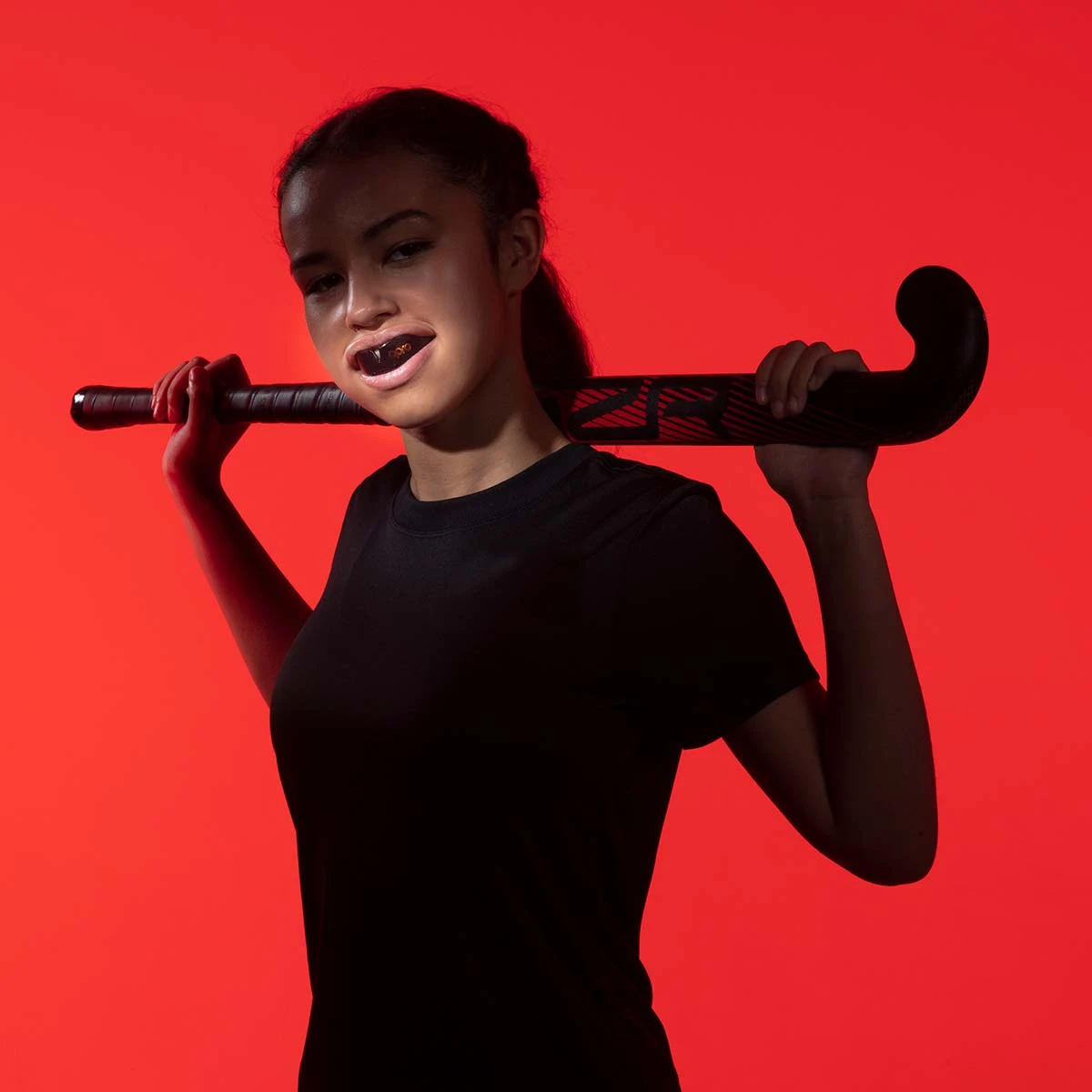 Black Opro Bronze Self-Fit Mouth Guard - Image 2