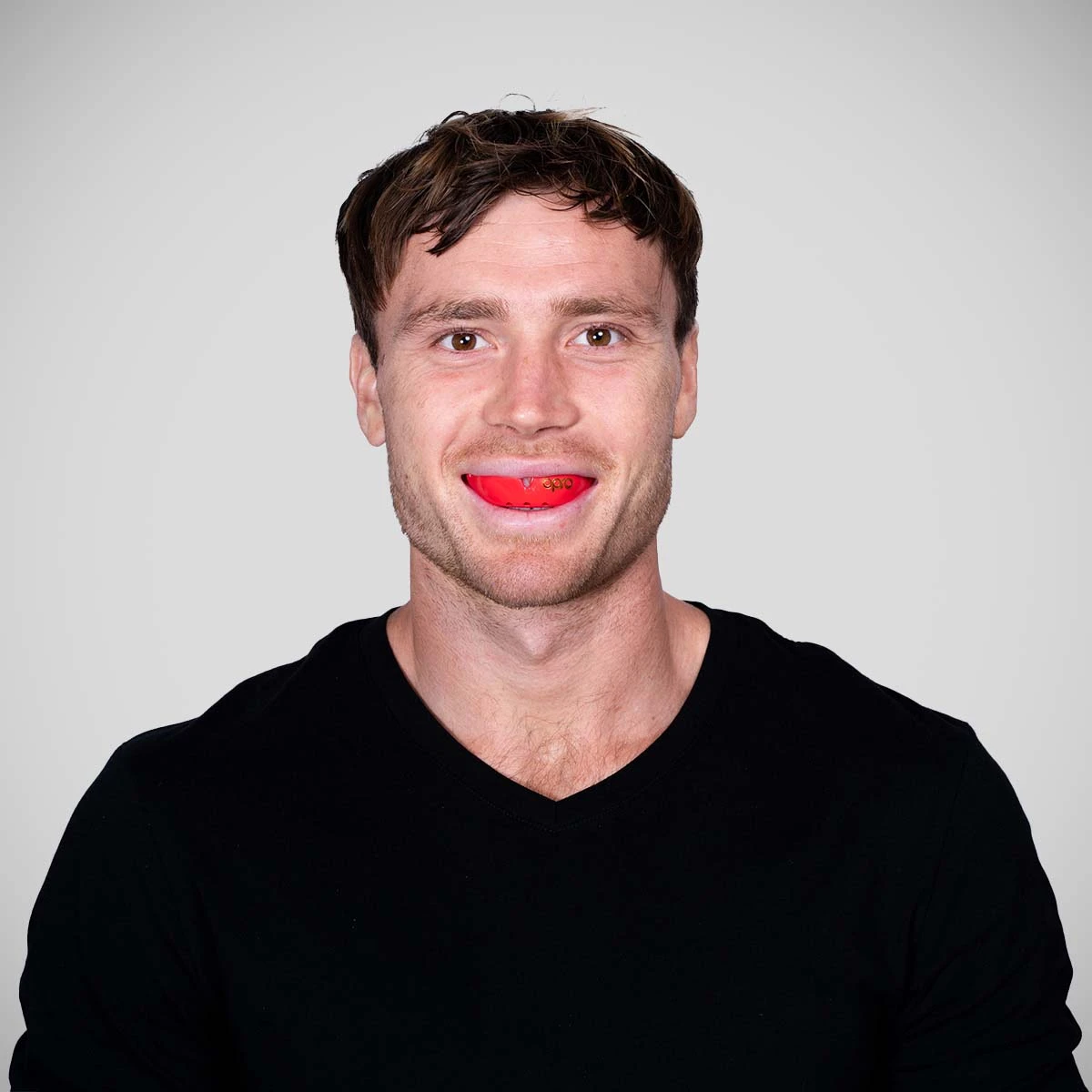 Red Opro Bronze Self-Fit Mouth Guard - Image 2