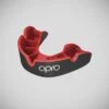 Black/Red Opro Junior Silver Self-Fit Mouth Guard