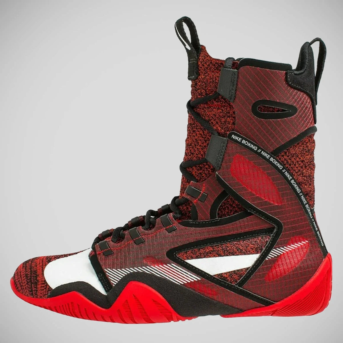 Red/Black Nike HyperKO 2.0 Boxing Boots