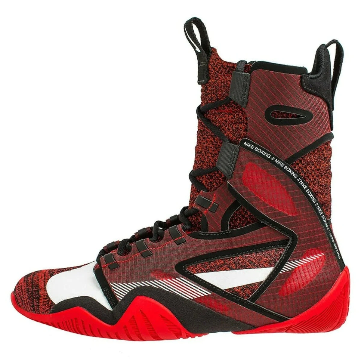 Red/Black Nike HyperKO 2.0 Boxing Boots - Image 4