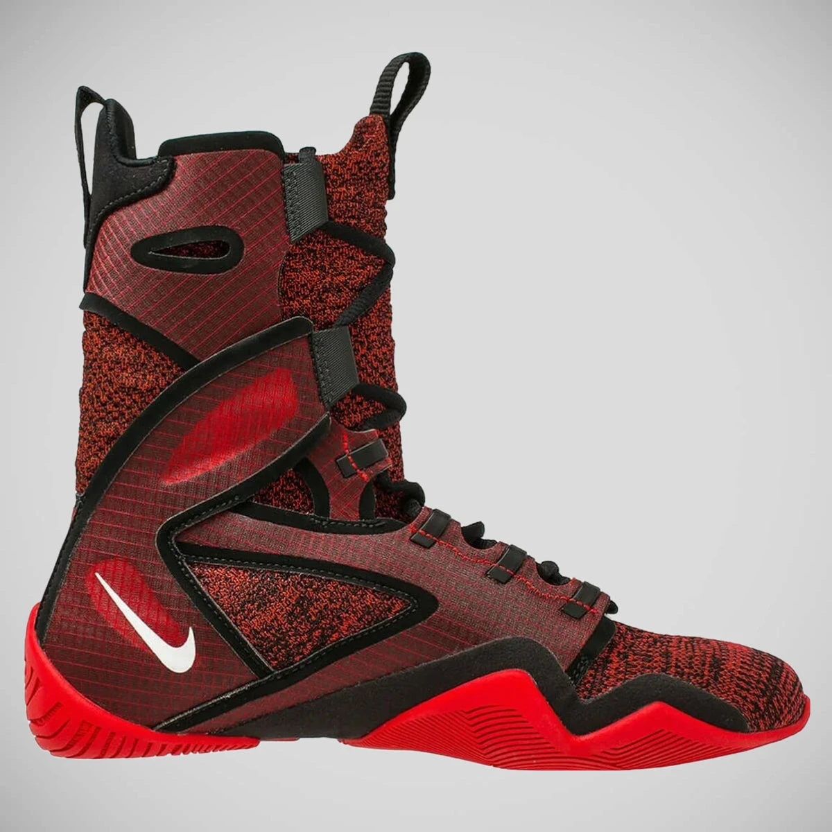 Red/Black Nike HyperKO 2.0 Boxing Boots - Image 2