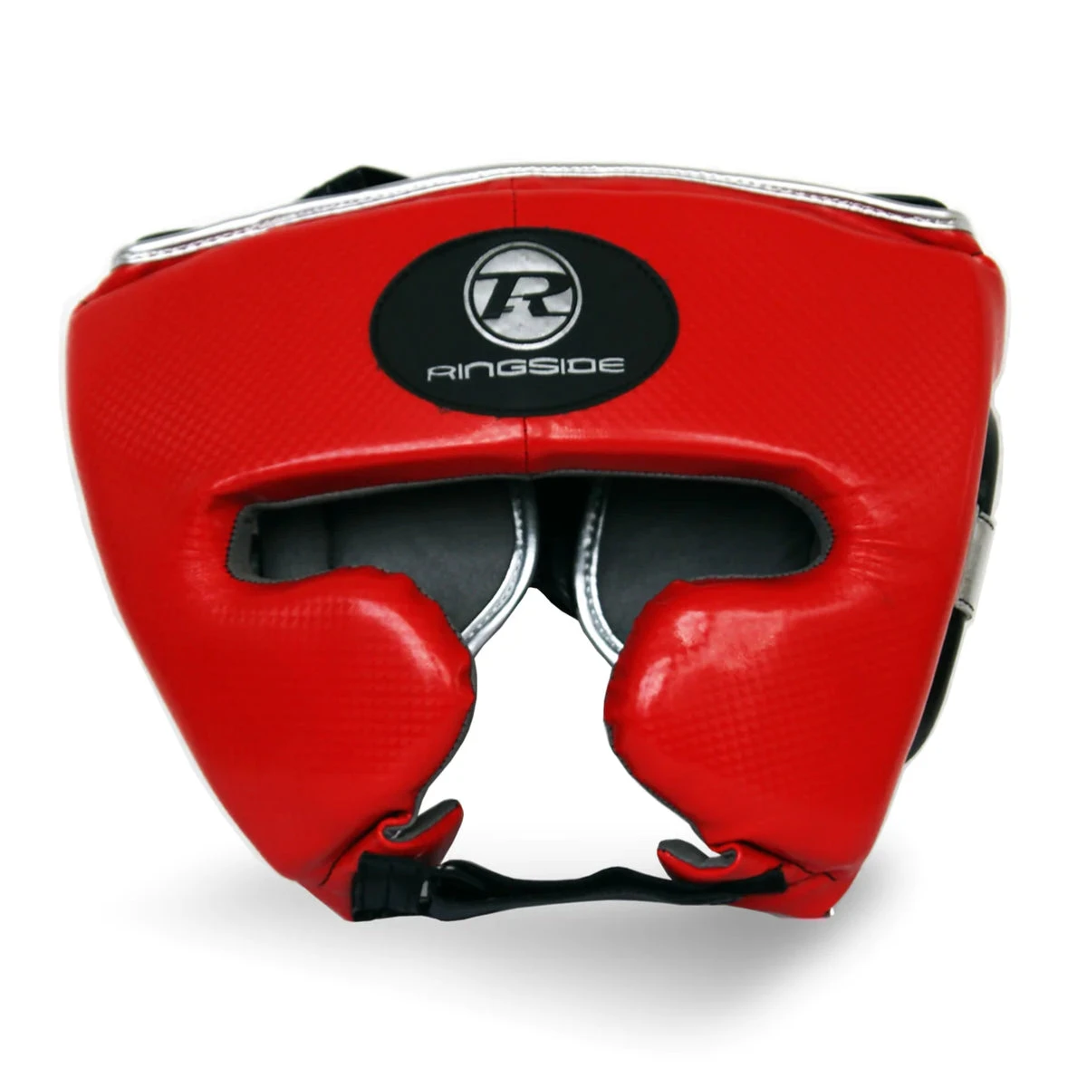 Red/Silver Ringside Pro Fitness Head Guard - Image 3
