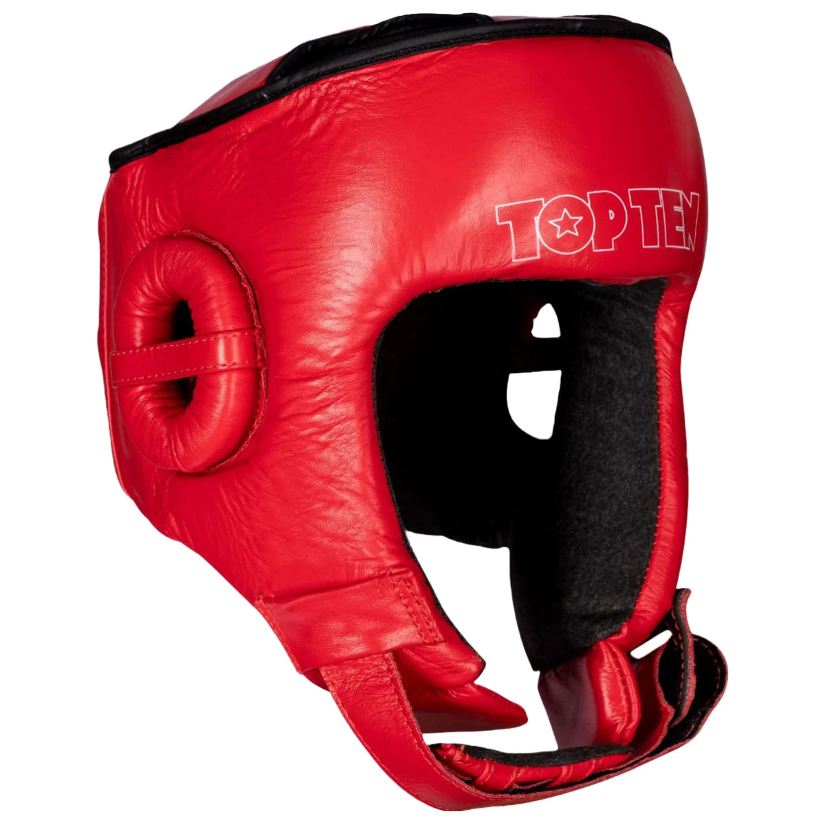 Red Top Ten Jarot Muay IFMA Head Guard - Image 2