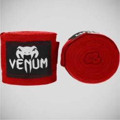 Red Venum Kontact 4m Hand Wraps