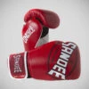 Red/White/Black Sandee Cool-Tec 3-Tone Kids Boxing Gloves