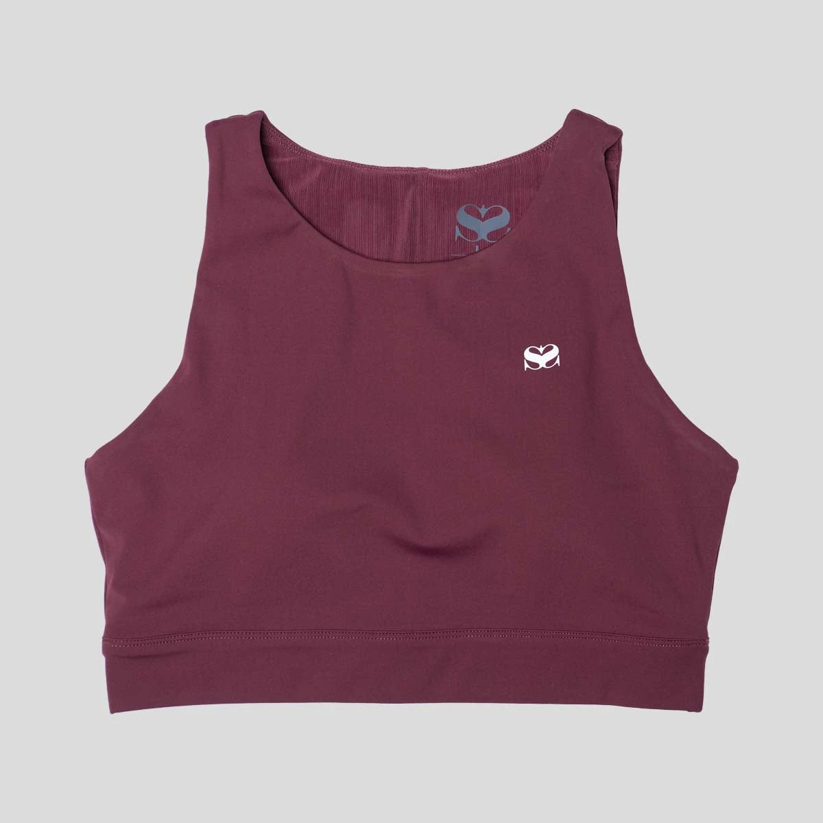 Scramble Hearts Cropped Tank Top - Image 2