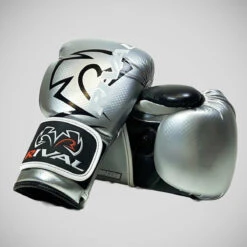 Silver/Black Rival RB7 Fitness Plus Bag Gloves