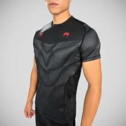 Black/Red Venum Phantom Dry Tech T-Shirt