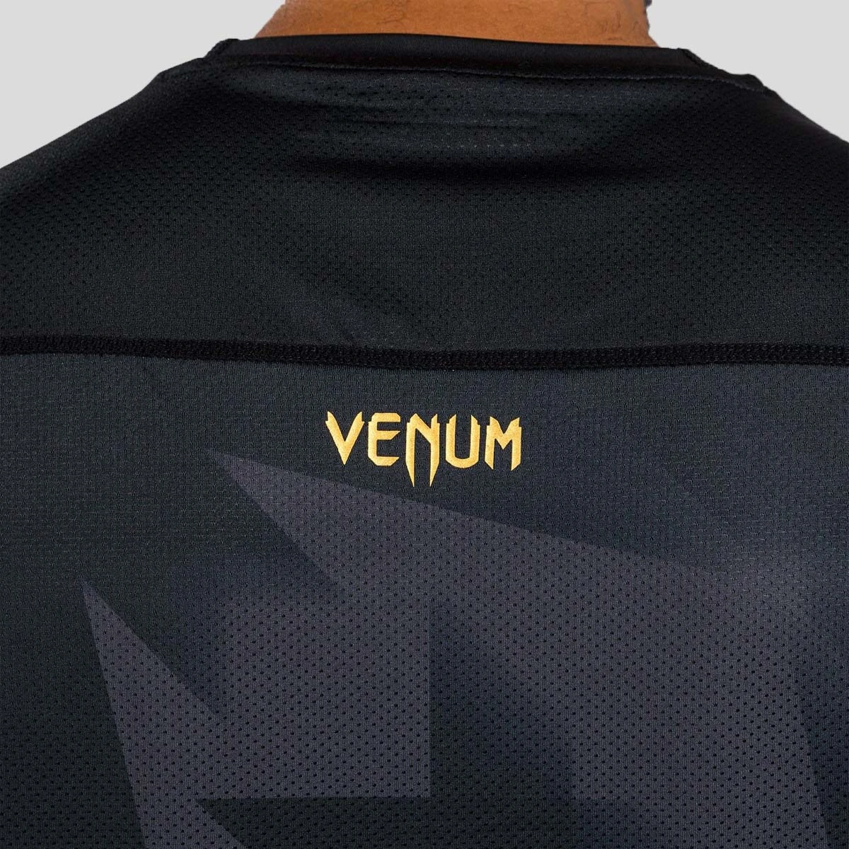 Black/Gold Venum Razor Dry Tech T-Shirt - Image 4