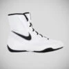 White/Black Nike Machomai 2 Boxing Boots