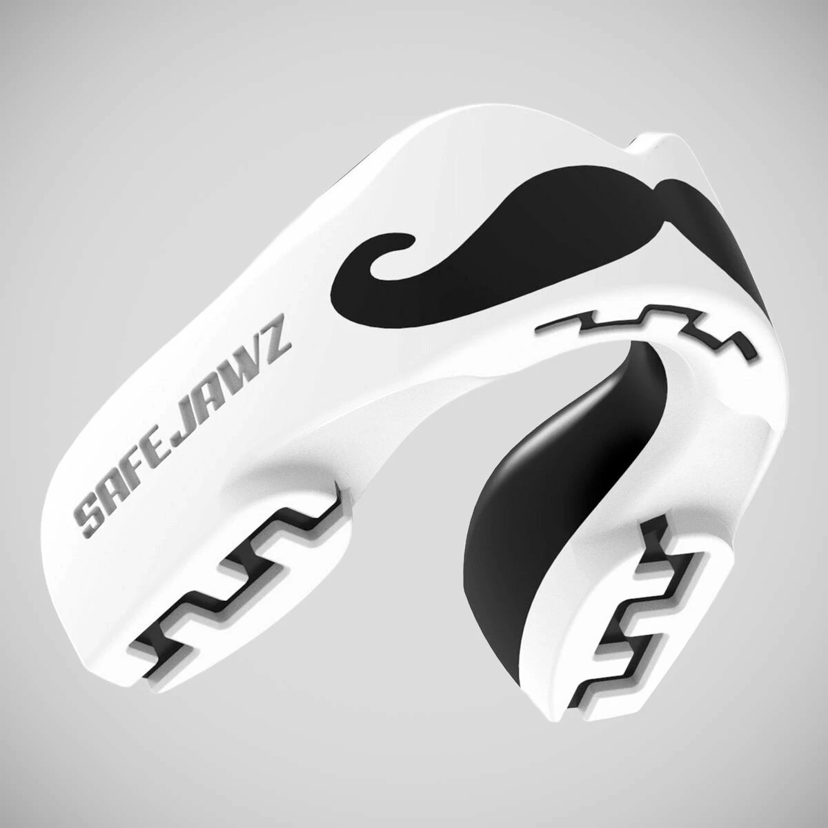 White/Black SafeJawz Extro Mo Mouth Guard - Image 2