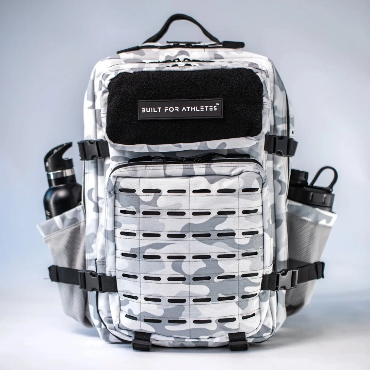 White Camo Built For Athletes Large Gym Backpack - Image 8