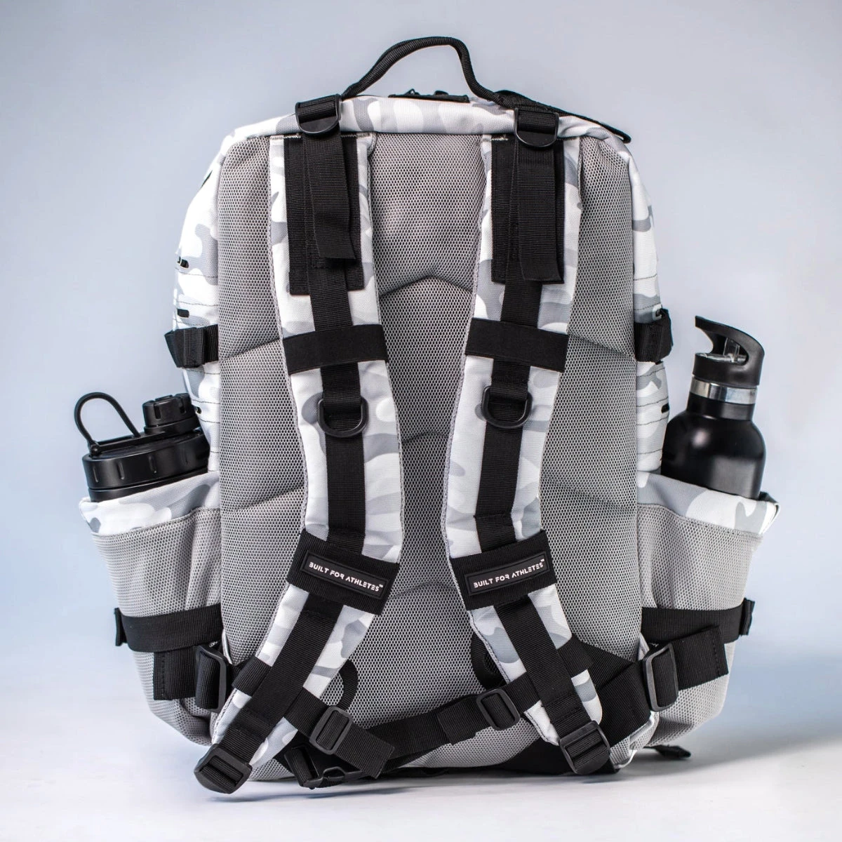 White Camo Built For Athletes Large Gym Backpack - Image 9
