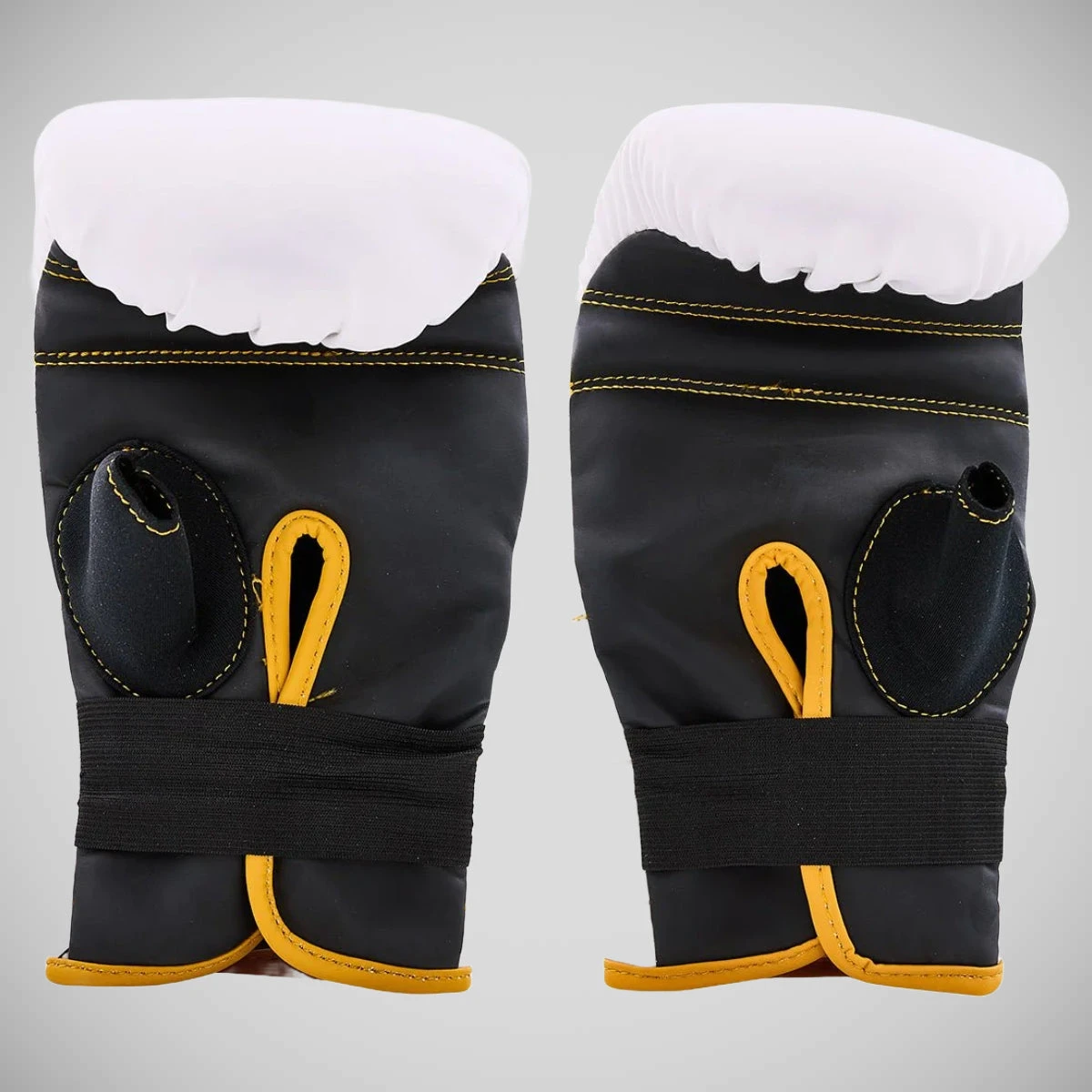 White/ Gold Century Partner Training Gloves And Mitts Combo - Image 7
