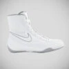 White/Grey Nike Machomai 2 Boxing Boots
