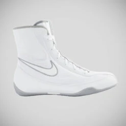 White/Grey Nike Machomai 2 Boxing Boots