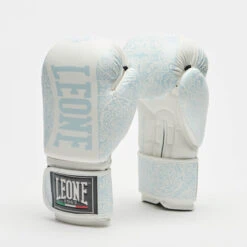 White Leone Maori Boxing Gloves