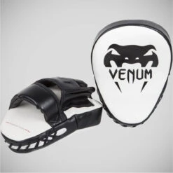 White/Black Venum Light Focus Mitts