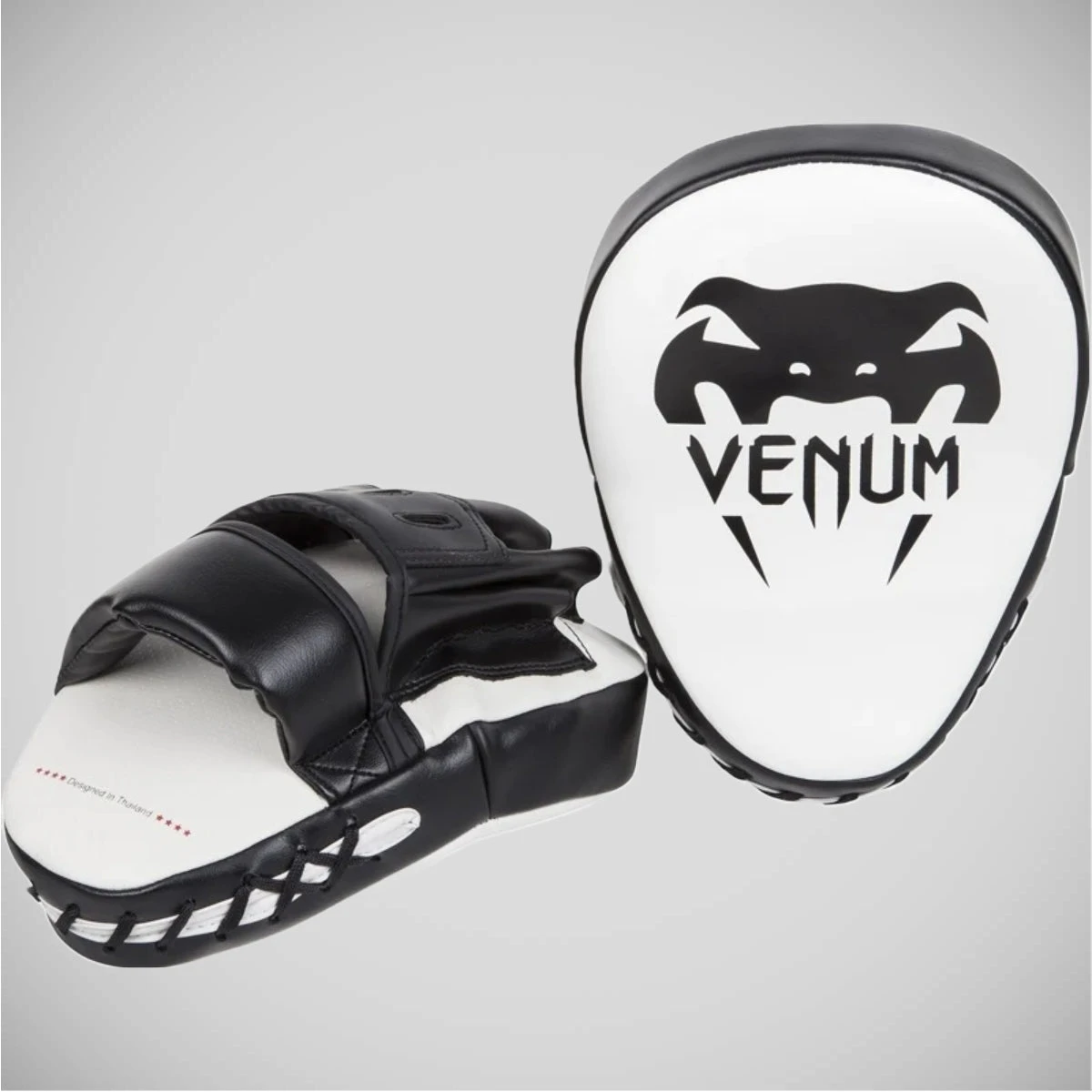 White/Black Venum Light Focus Mitts