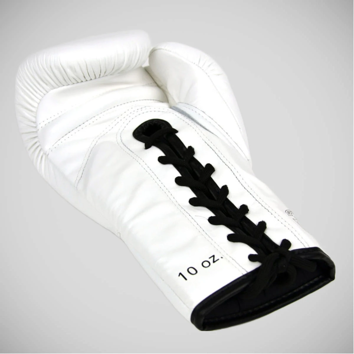 White Fairtex BGLG1 Glory Lace-up Boxing Gloves - Image 4