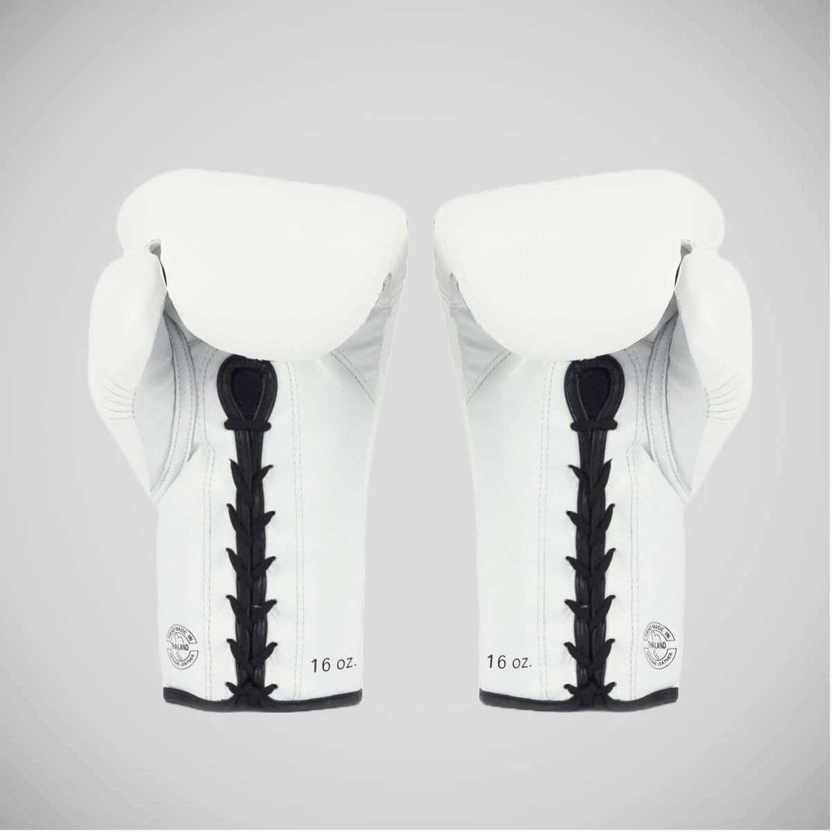 White Fairtex BGLG1 Glory Lace-up Boxing Gloves - Image 2
