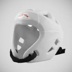 White Top Ten Avantgarde Head Guard