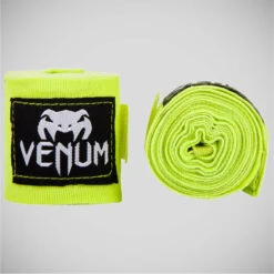 Yellow Venum 2.5m Kontact Boxing Hand Wraps