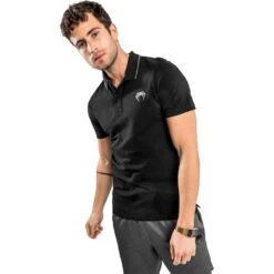 Black Venum Contender Evo Polo Shirt