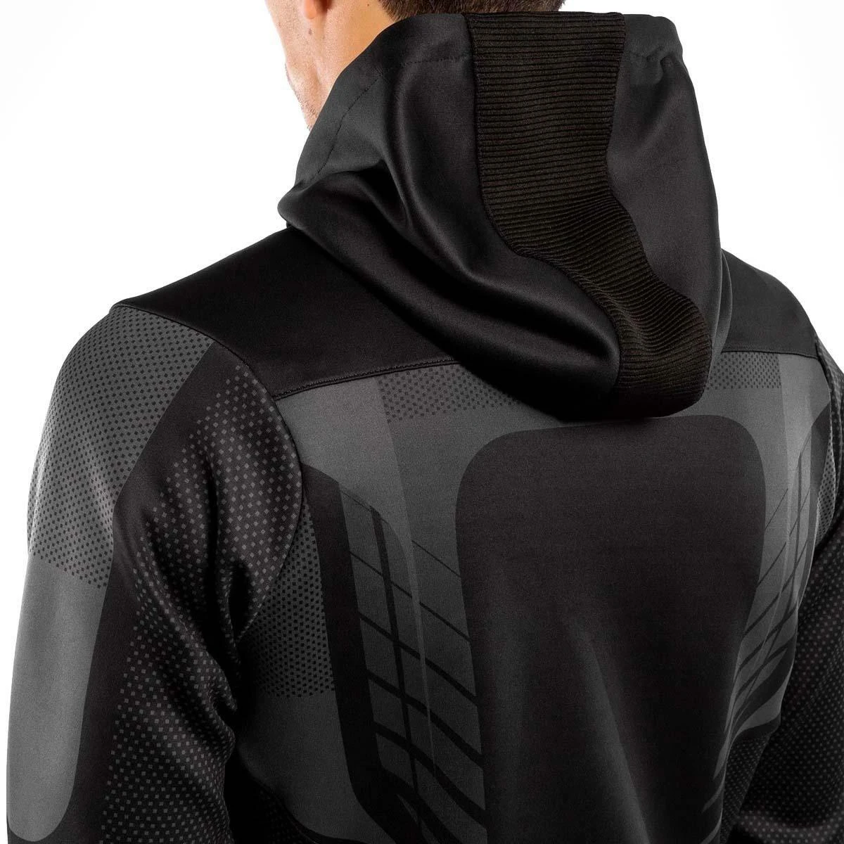 Black-Gold Venum Athletics Zipped Hoodie - Image 2