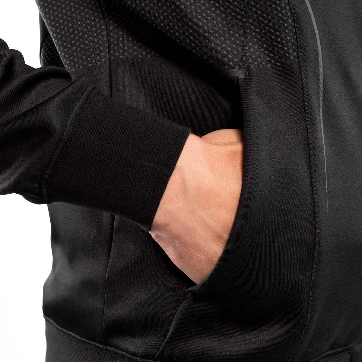 Black-Gold Venum Athletics Zipped Hoodie - Image 3