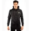 Black-Gold Venum Athletics Zipped Hoodie
