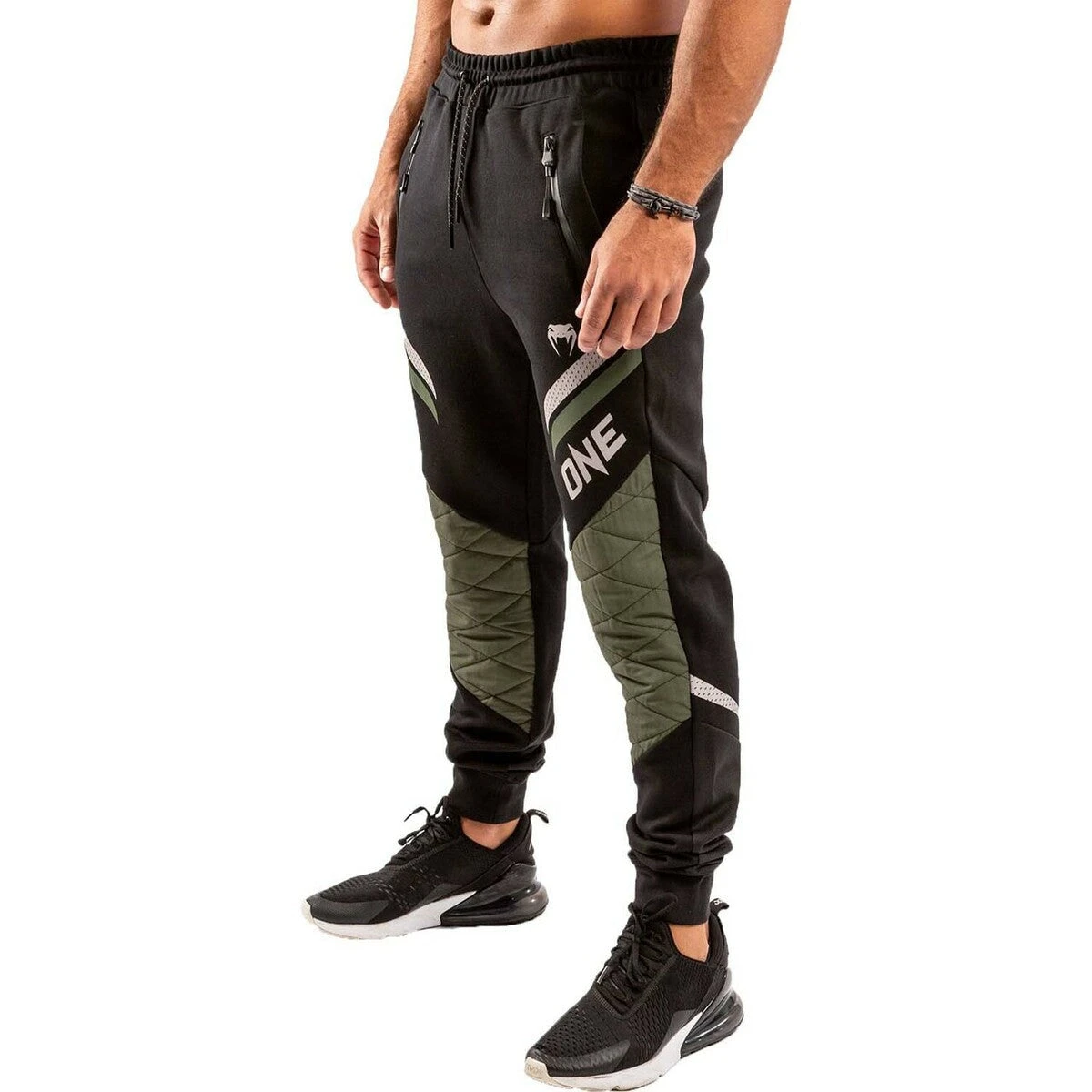 Black/Khaki Venum One FC Impact Joggers - Image 3