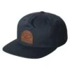 Navy RVCA Main Snapback Cap