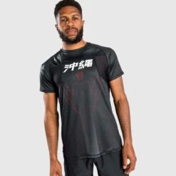 Black Venum Okinawa 3.0 Dry Tech T-Shirt