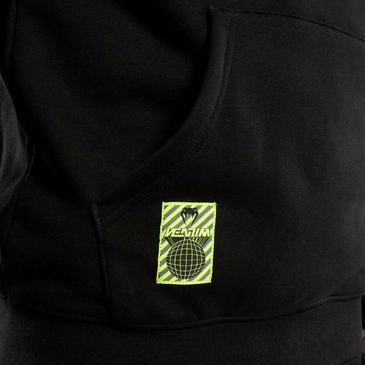 Black Venum Stripes Hoodie - Image 5